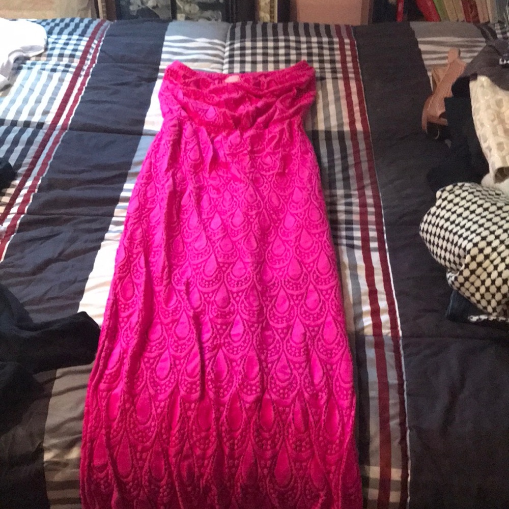 Maxi dress pink Lilly Pulitzer